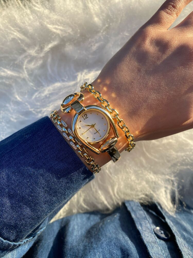 Lizi Model Gold Kol Saati  