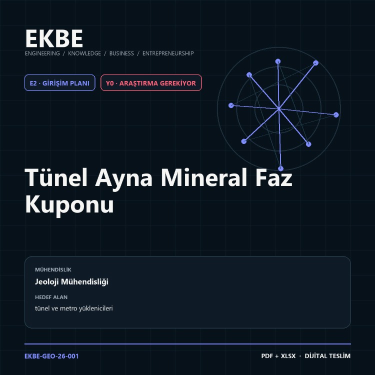 Tünel Ayna Mineral Faz Kuponu