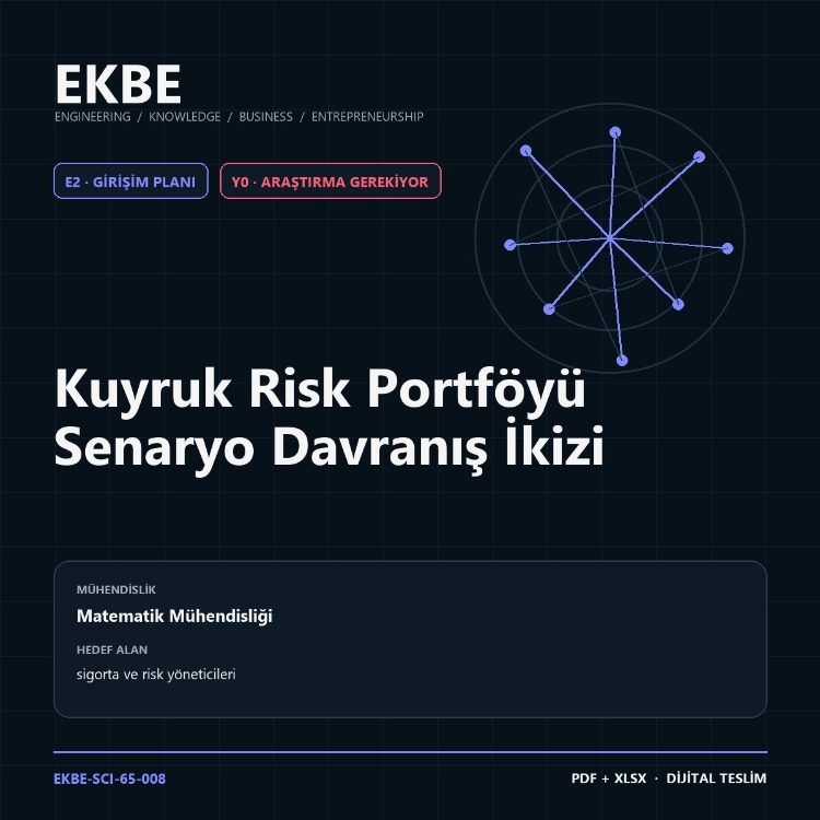 Kuyruk Risk Portföyü Senaryo Davranış İkizi
