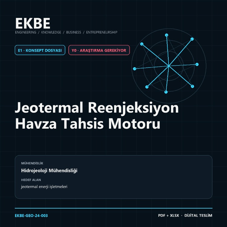 Jeotermal Reenjeksiyon Havza Tahsis Motoru
