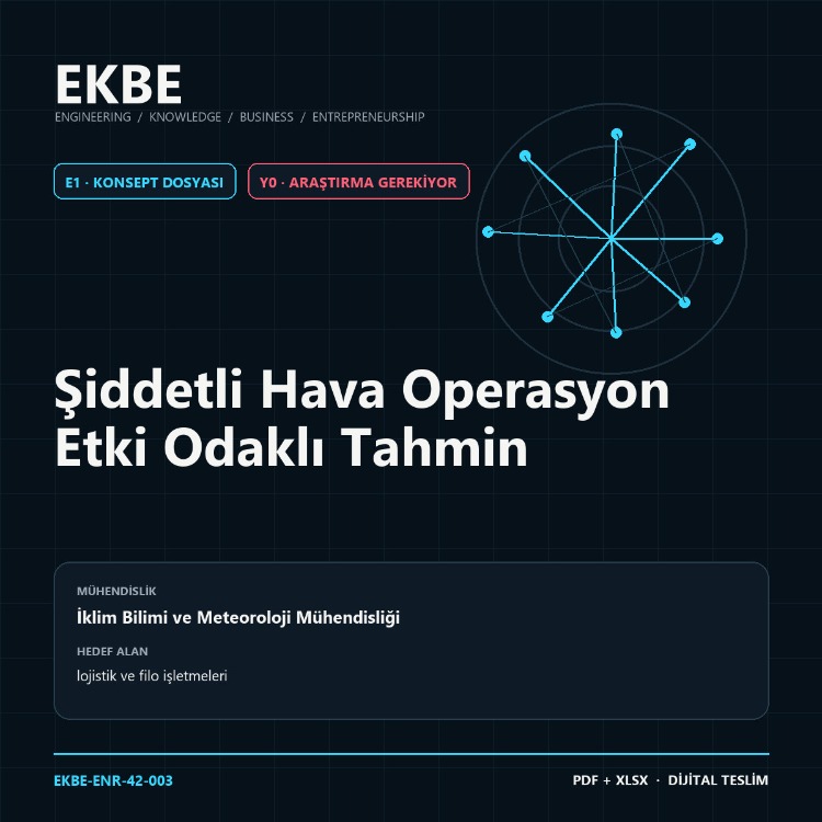 Şiddetli Hava Operasyon Etki Odaklı Tahmin