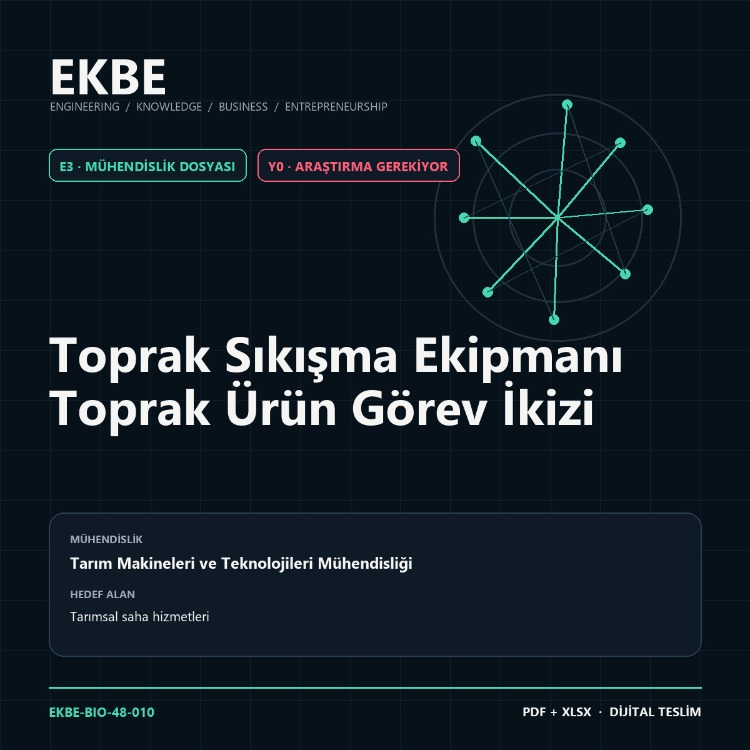 Toprak Sıkışma Ekipmanı Toprak Ürün Görev İkizi