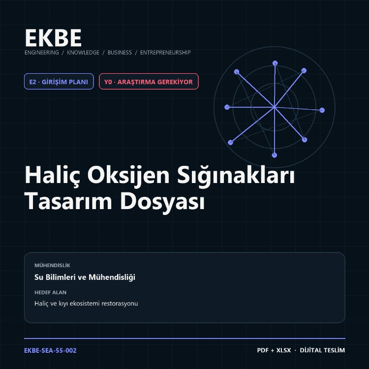 Haliç Oksijen Sığınakları Tasarım Dosyası
