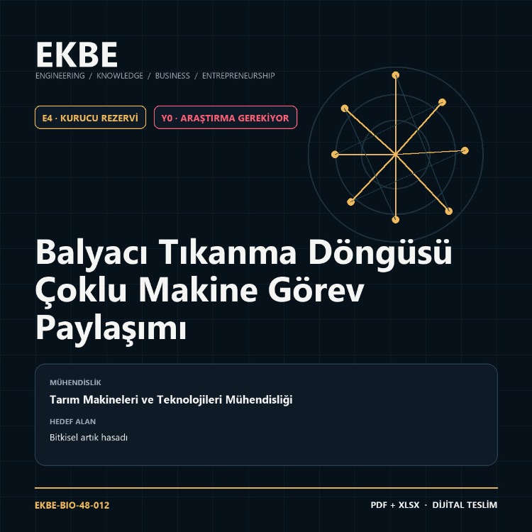 Balyacı Tıkanma Döngüsü Çoklu Makine Görev Paylaşımı