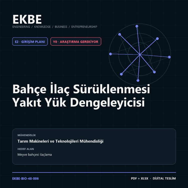 Bahçe İlaç Sürüklenmesi Yakıt Yük Dengeleyicisi