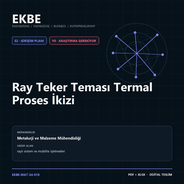 Ray Teker Teması Termal Proses İkizi