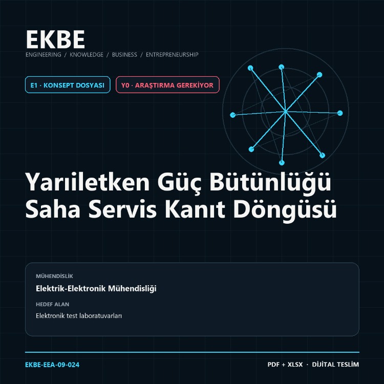 Yarıiletken Güç Bütünlüğü Saha Servis Kanıt Döngüsü