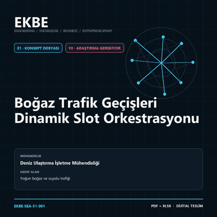 Boğaz Trafik Geçişleri Dinamik Slot Orkestrasyonu