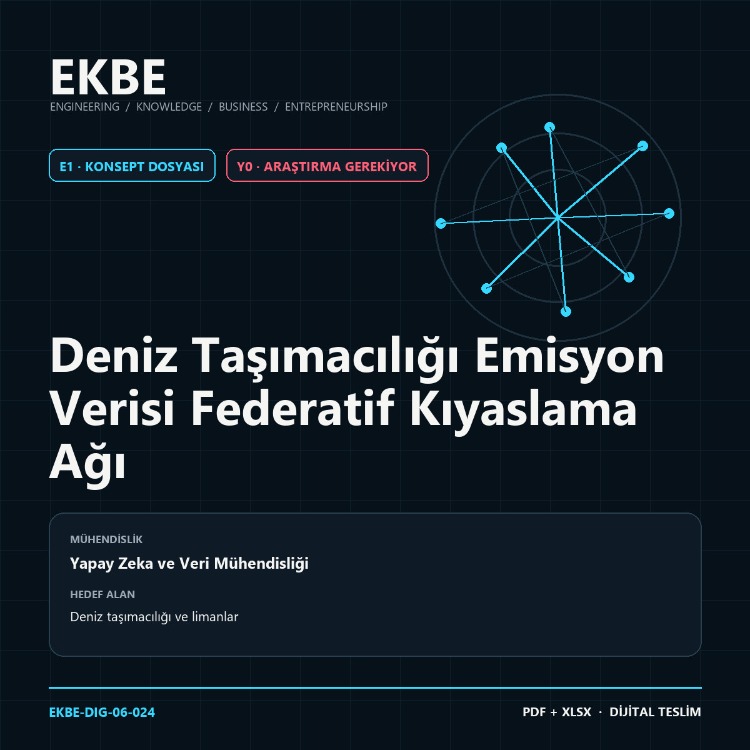 Deniz Taşımacılığı Emisyon Verisi Federatif Kıyaslama Ağı