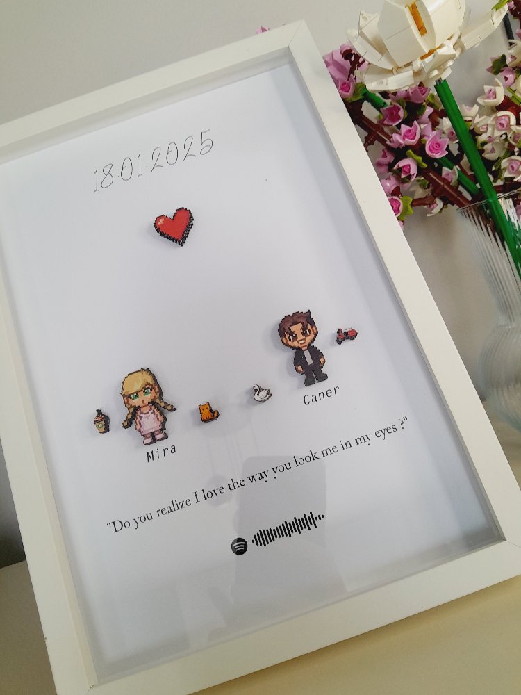 3 Boyutlu Mini Figür Tablo