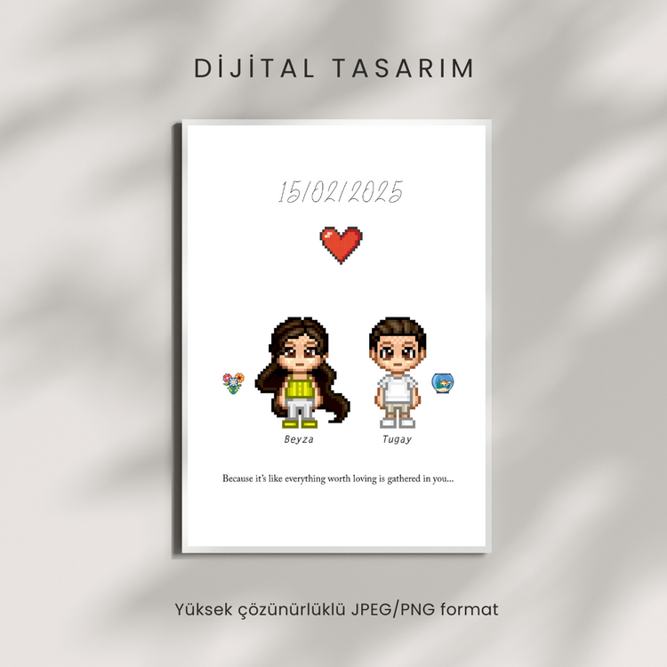 Mini Figür Dijital Tasarım