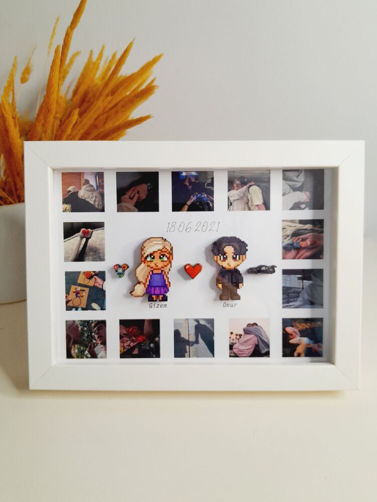 Kişiye Özel Fotoğraflı Mini Figür Tablo