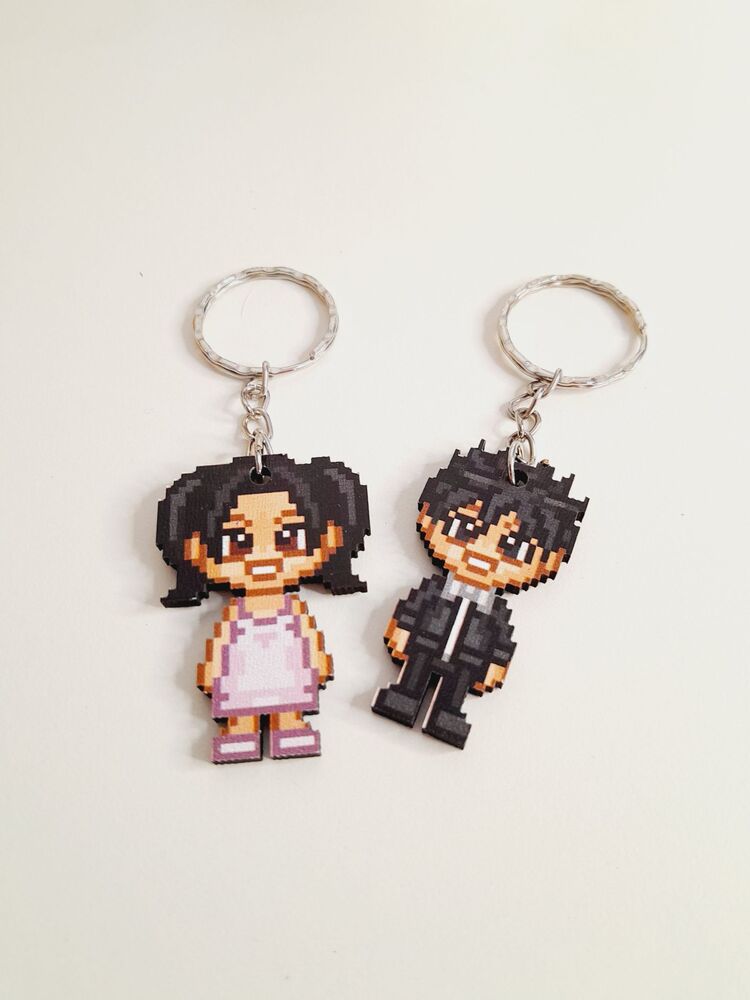 Mini Figür Anahtarlık