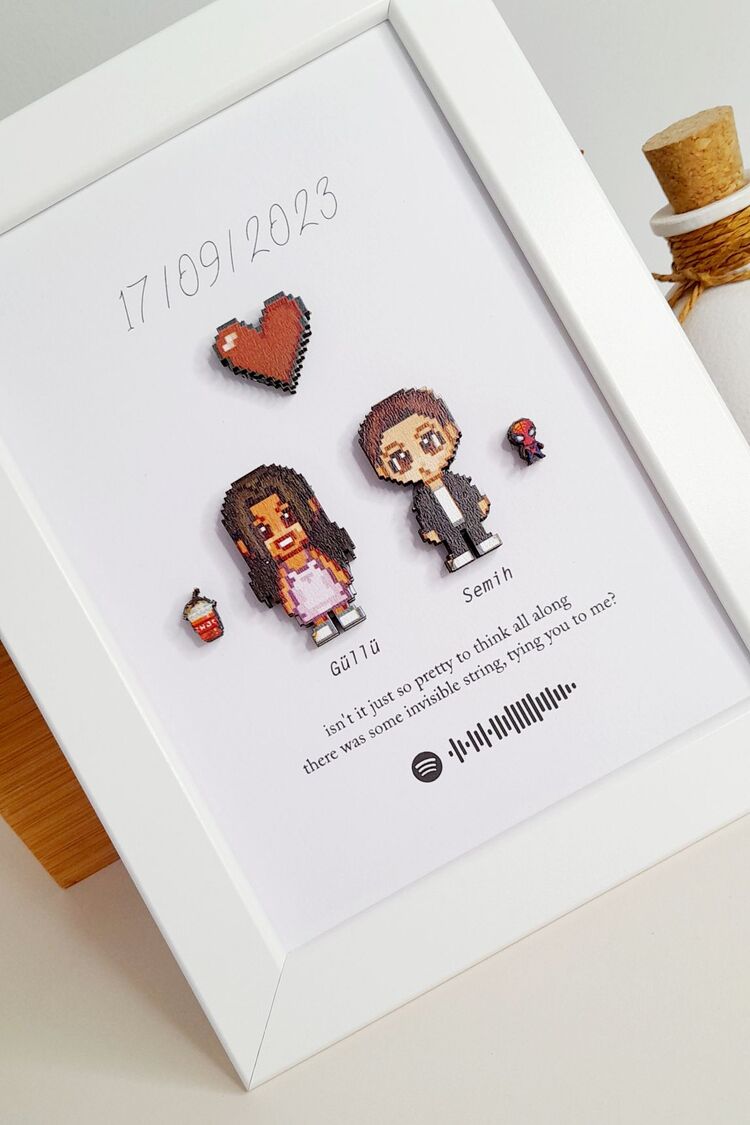 3 Boyutlu Mini Figür Tablo