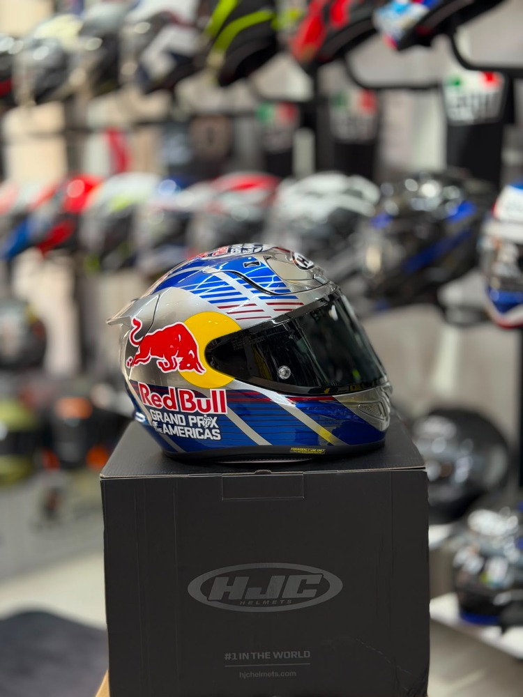 HJC RPHA12 Kask Red Bull Austin GP 2 MC21