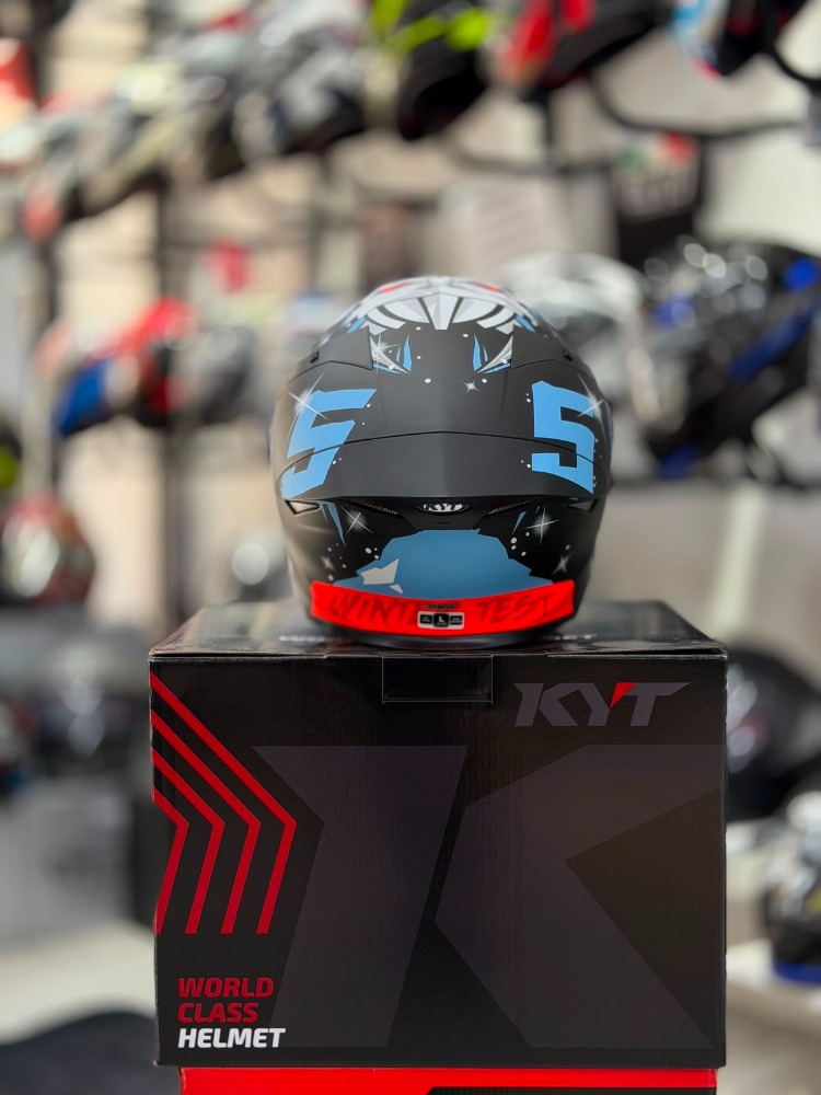 KYT TT-REVO KASK MASIA EDITION WINTER TEST MATT