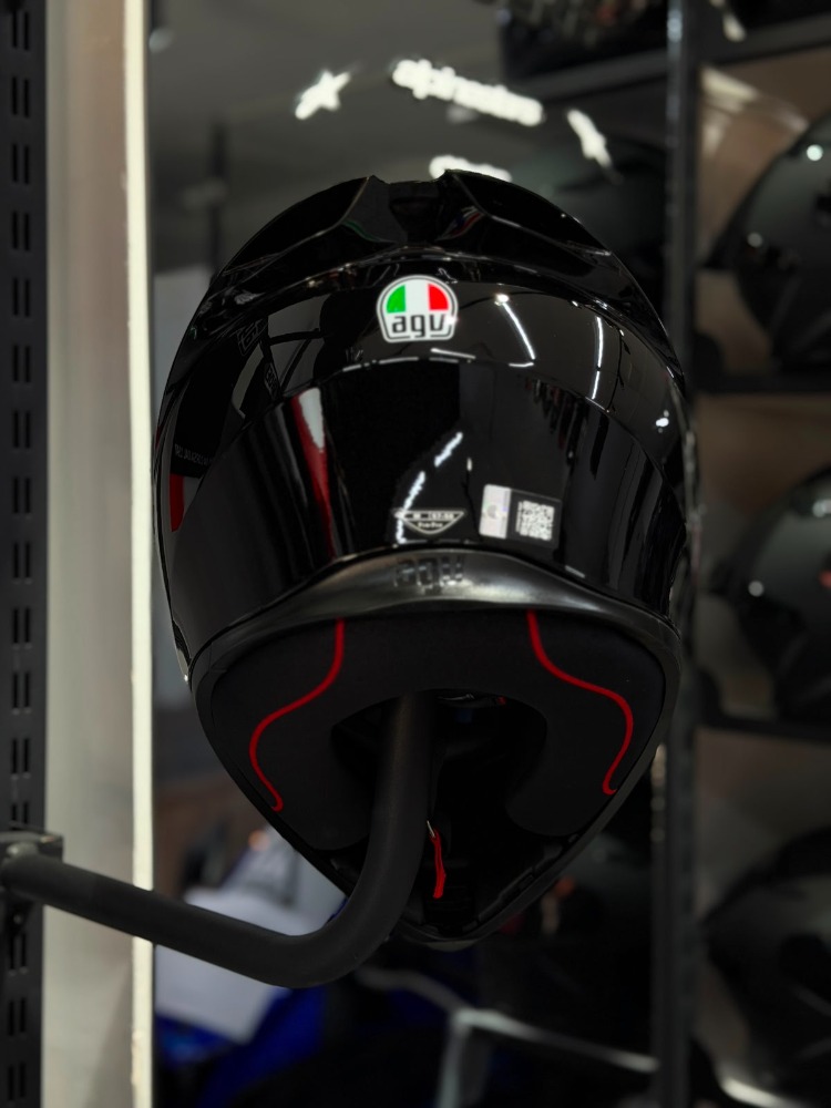 Agv K1 S Mono Black Kapalı Kask SİYAH VİZÖR