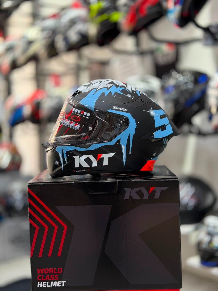 KYT TT-REVO KASK MASIA EDITION WINTER TEST MATT