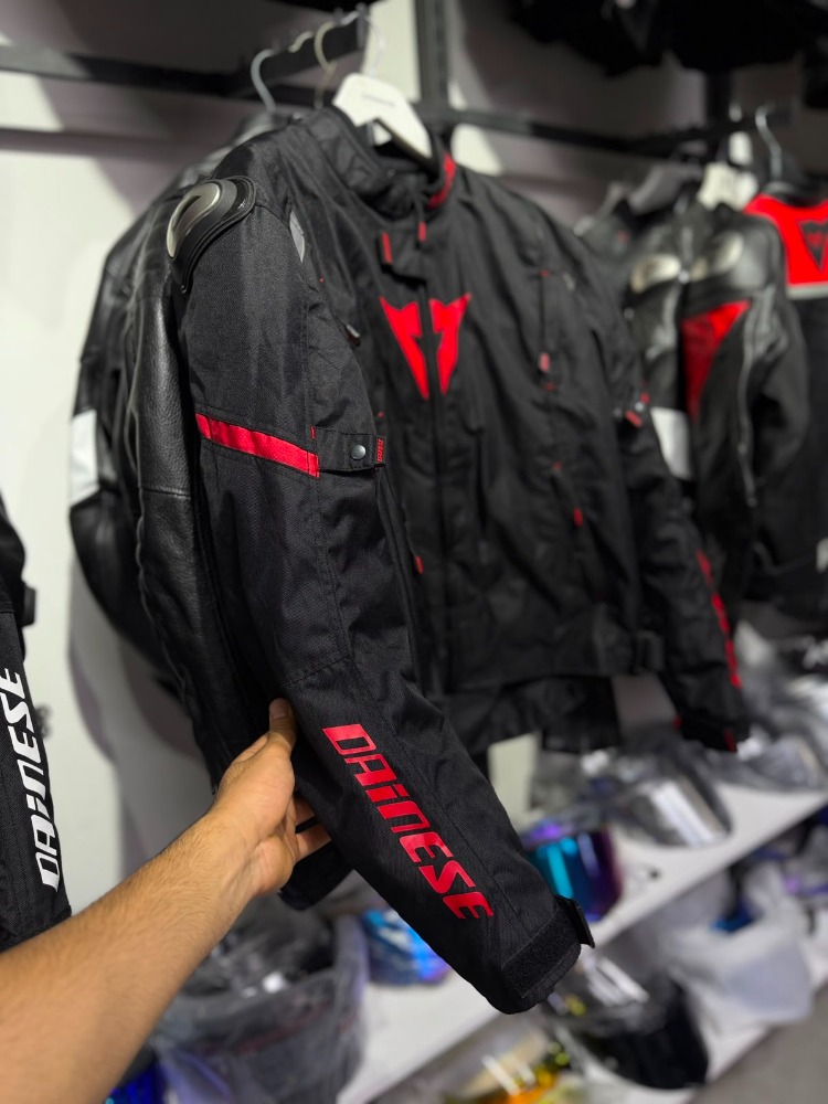 DAINESE KUMAŞ CEKETİ KIRMIZI