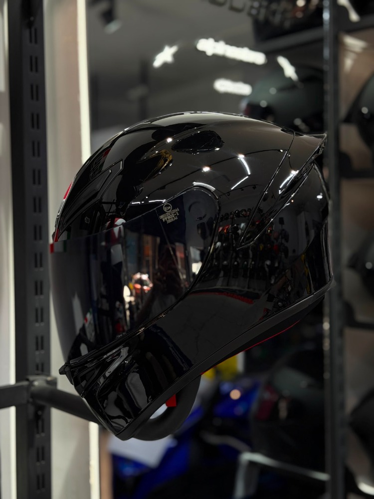 Agv K1 S Mono Black Kapalı Kask SİYAH VİZÖR