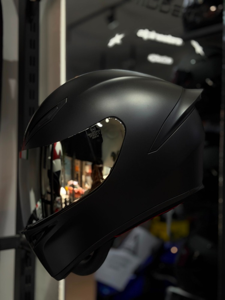 Agv K1S Mono Matt Black (Aynalı Vizör)