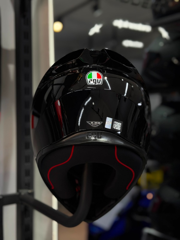 Agv K1 S Mono Black Kapalı Kask (AYNALI VİZÖR)