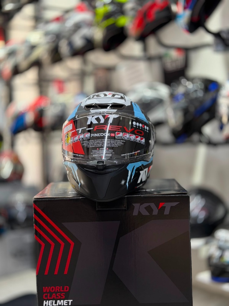 KYT TT-REVO KASK MASIA EDITION WINTER TEST MATT