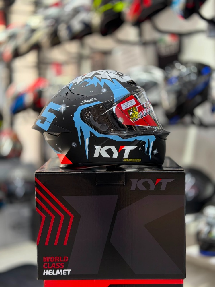 KYT TT-REVO KASK MASIA EDITION WINTER TEST MATT