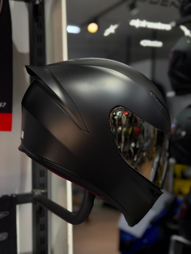 Agv K1S Mono Matt Black (Aynalı Vizör)
