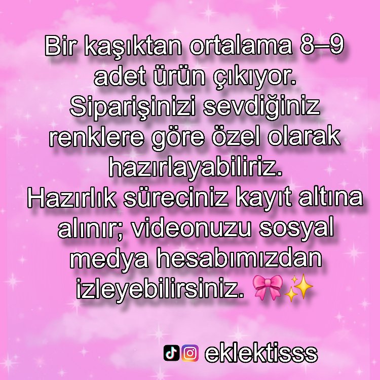 Sürpriz kaşık- 1 kepçe