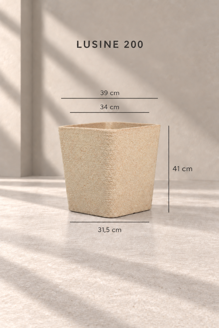 BOSTANN DEKORATİF SAKSI - LUSINE 200 - 47 LİTRE
