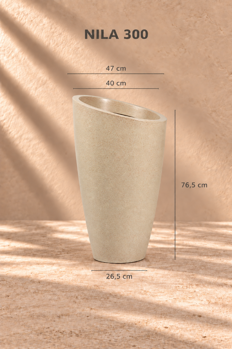 BOSTANN DEKORATİF SAKSI - NILA 300 - 64,5 LİTRE
