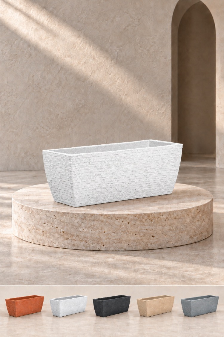 BOSTANN DEKORATİF SAKSI - KALINA 190 - 60 LİTRE