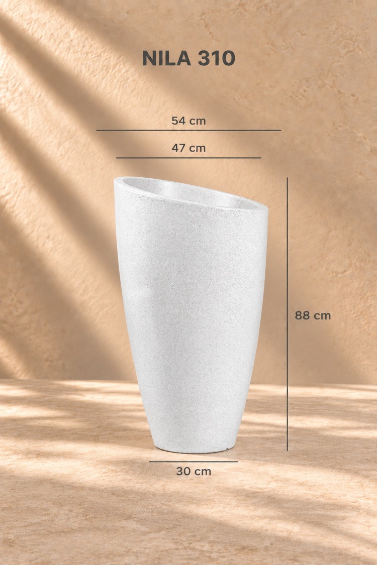 BOSTANN DEKORATİF SAKSI - NILA 310 - 77 LİTRE