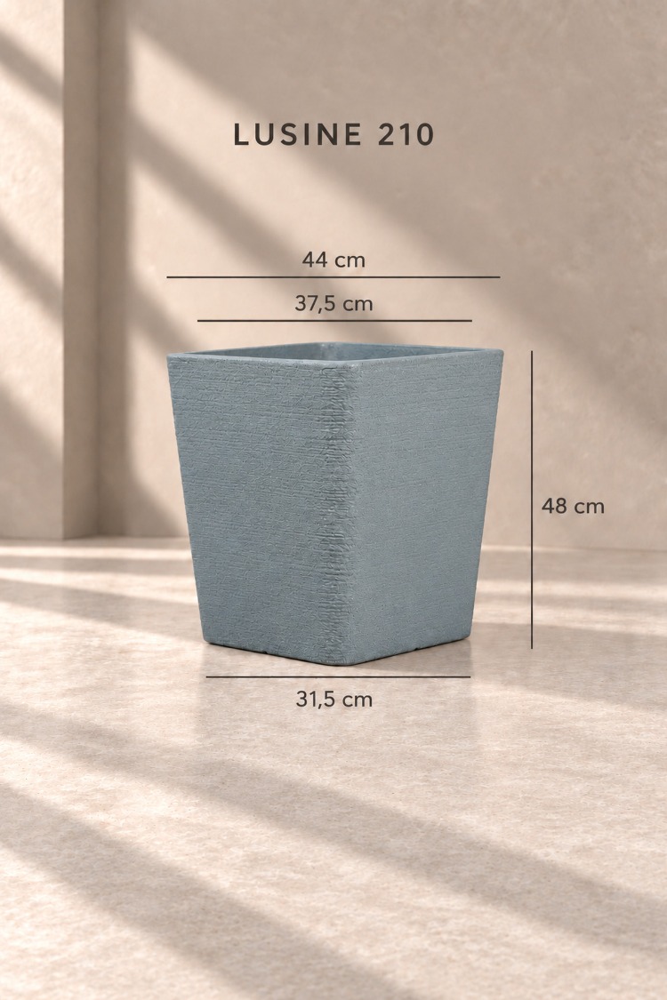 BOSTANN DEKORATİF SAKSI - LUSINE 210 - 74 LİTRE