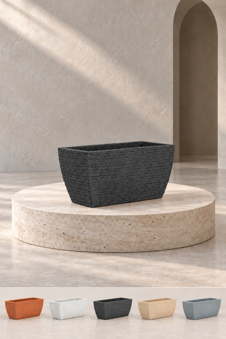 BOSTANN DEKORATİF SAKSI - KALINA 180 - 48 LİTRE