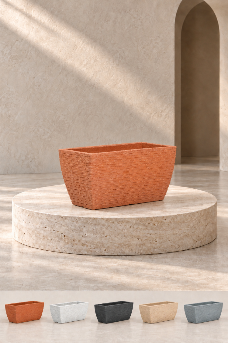 BOSTANN DEKORATİF SAKSI - KALINA 180 - 48 LİTRE