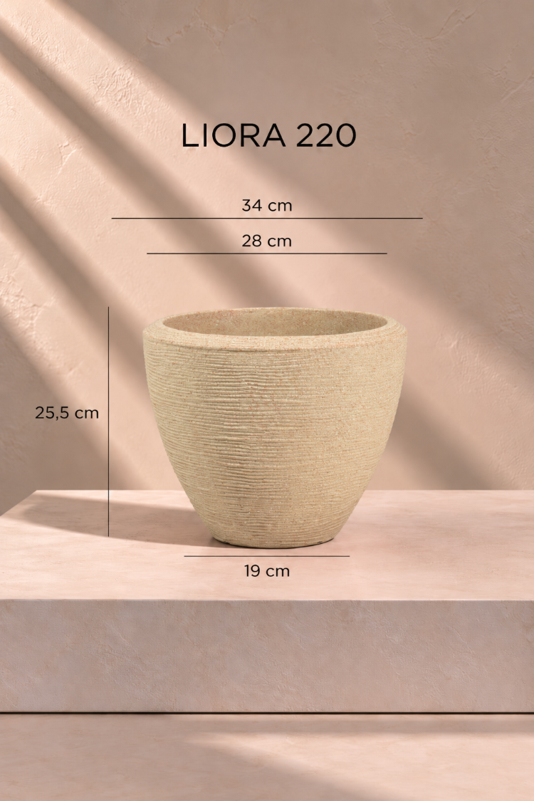 BOSTANN DEKORATİF SAKSI - LIORA 220 - 13 LİTRE