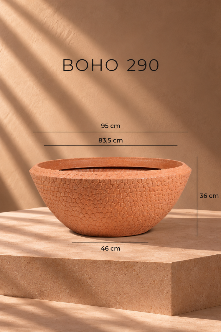 BOSTANN DEKORATİF SAKSI - BOHO 290 - 157 LİTRE