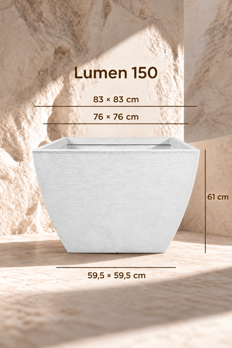 BOSTANN DEKORATİF SAKSI - LUMEN 150 - 300 LİTRE