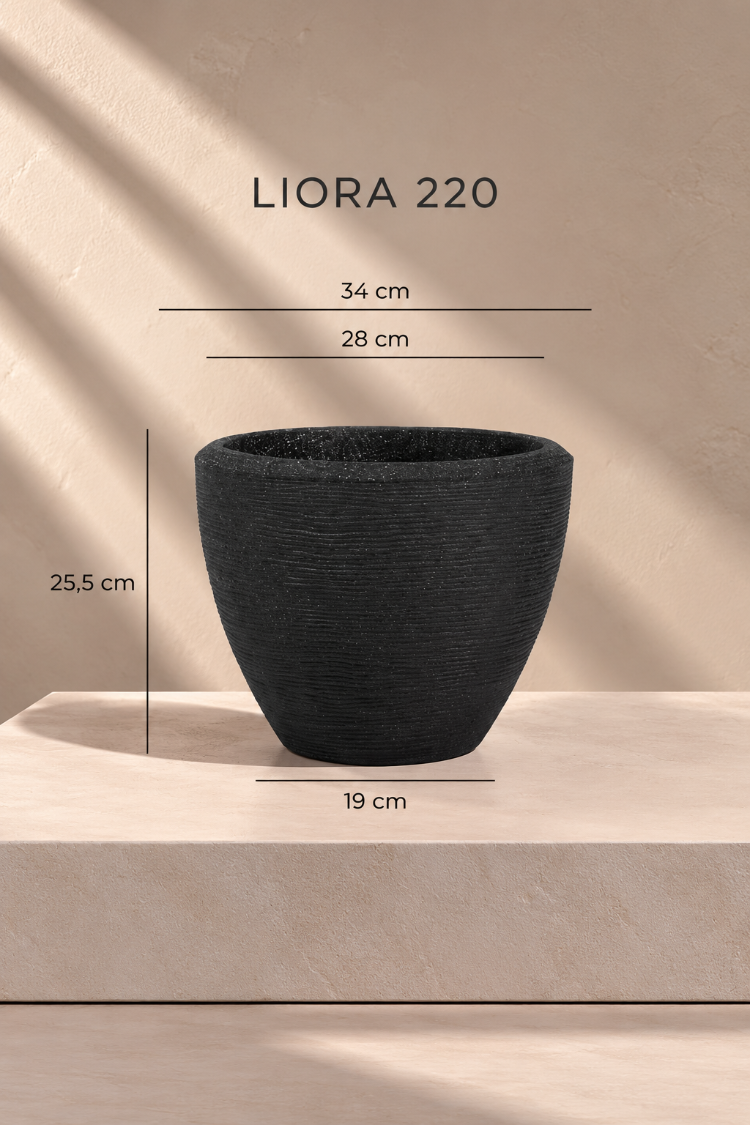 BOSTANN DEKORATİF SAKSI - LIORA 220 - 13 LİTRE