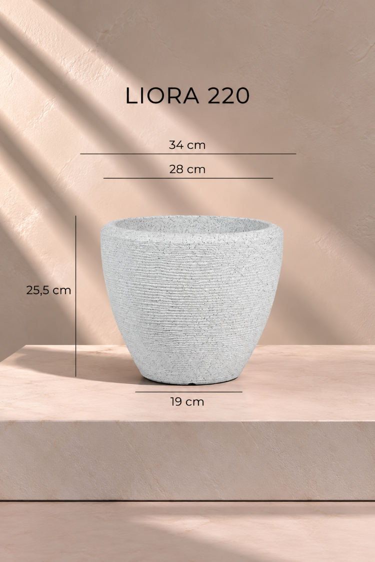 BOSTANN DEKORATİF SAKSI - LIORA 220 - 13 LİTRE