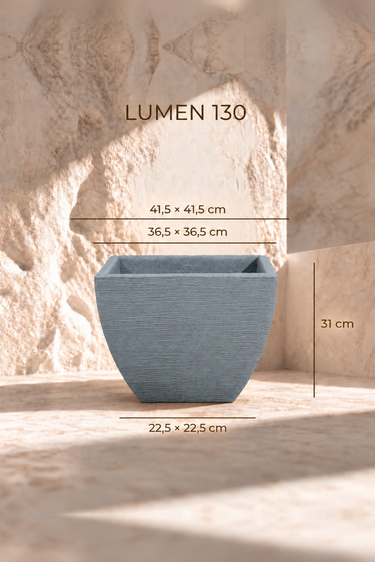 BOSTANN DEKORATİF SAKSI - LUMEN 130 - 35 LİTRE