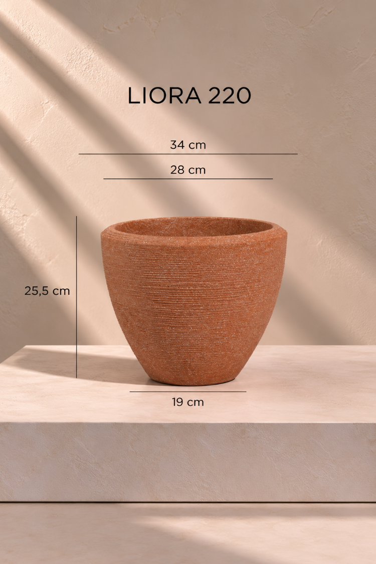 BOSTANN DEKORATİF SAKSI - LIORA 220 - 13 LİTRE