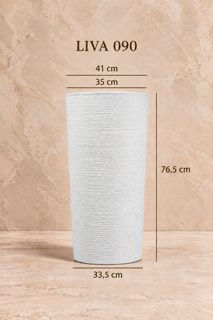BOSTANN DEKORATİF SAKSI - LIVA 090 - 80 LİTRE
