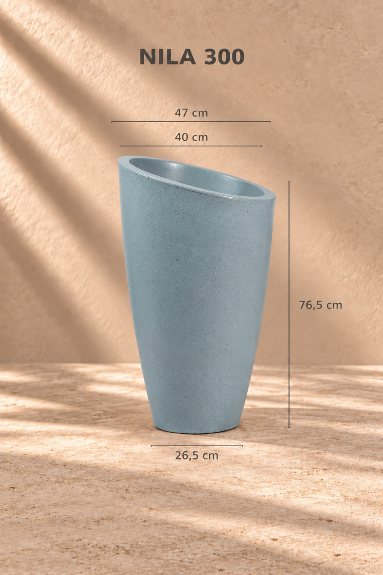 BOSTANN DEKORATİF SAKSI - NILA 300 - 64,5 LİTRE