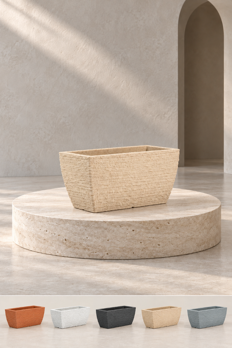 BOSTANN DEKORATİF SAKSI - KALINA 180 - 48 LİTRE