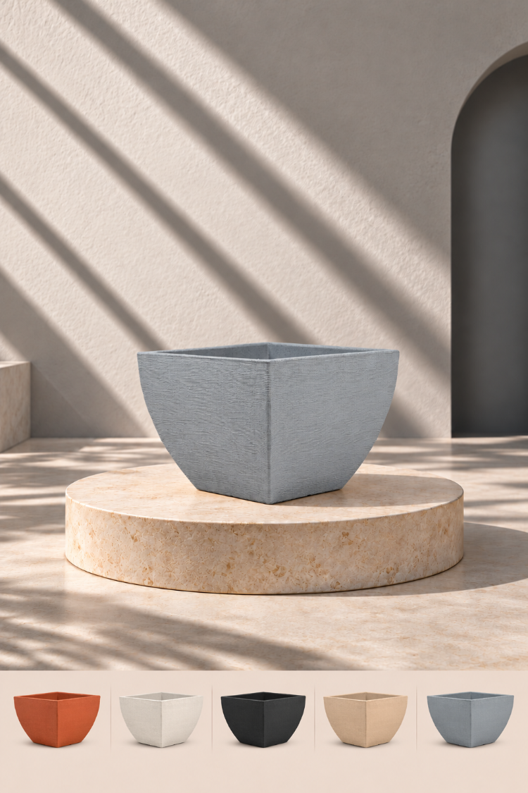 BOSTANN DEKORATİF SAKSI - LUMEN 130 - 35 LİTRE