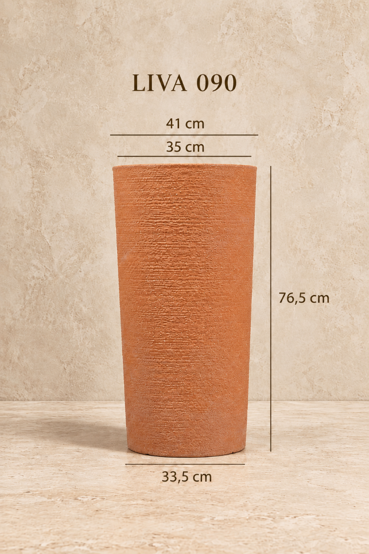 BOSTANN DEKORATİF SAKSI - LIVA 090 - 80 LİTRE