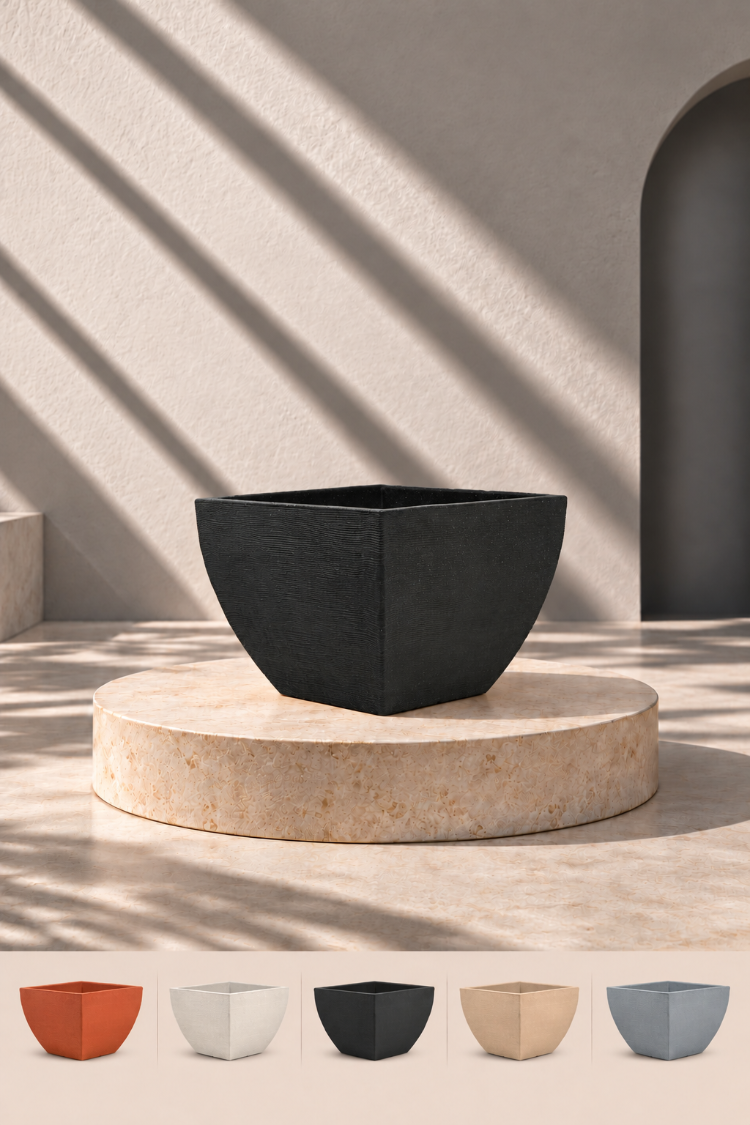 BOSTANN DEKORATİF SAKSI - LUMEN 130 - 35 LİTRE